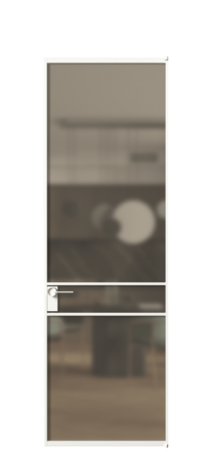 Алюминиевая дверь АЛПЛ040.02 Алюминий Белый Сатинированное бронзовое стекло, триплекс, 6 мм. Без короба бел Цена 130890 Стоимость комплекта двери включает:
1. Полотно (600/650/700/750/800/850/900/950*2000-2400 мм).
2. Короб
3. Комплект фурнитуры (2 торцевые петли и магнитный замок с ответной планкой). Фабрика дверей Волховец 8 (800) 551 43 19 Алюминиевая дверь АЛПЛ040.02 Алюминий Белый Сатинированное бронзовое стекло, триплекс, 6 мм Цена 130890 | Volhovec