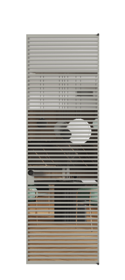 Алюминиевая дверь АЛПЛ040.07 Алюминий нейтральный серый Прозрачное стекло "Crystal Vision", калёное, 6 мм. Без короба АНСР Цена 225390 Стоимость комплекта двери включает:
1. Полотно (600/650/700/750/800/850/900/950*2000-2400 мм).
2. Короб
3. Комплект фурнитуры (2 торцевые петли и магнитный замок с ответной планкой). Фабрика дверей Волховец 8 (800) 551 43 19 Алюминиевая дверь АЛПЛ040.07 Алюминий нейтральный серый Прозрачное стекло "Crystal Vision", калёное, 6 мм Цена 225390 | Volhovec