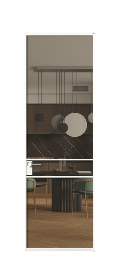 Алюминиевая дверь АЛПЛ040.02 Алюминий Белый Прозрачное бронзовое стекло, триплекс, 6 мм. Без короба бел Цена 130890 Стоимость комплекта двери включает:
1. Полотно (600/650/700/750/800/850/900/950*2000-2400 мм).
2. Короб
3. Комплект фурнитуры (2 торцевые петли и магнитный замок с ответной планкой). Фабрика дверей Волховец 8 (800) 551 43 19 Алюминиевая дверь АЛПЛ040.02 Алюминий Белый Прозрачное бронзовое стекло, триплекс, 6 мм Цена 130890 | Volhovec