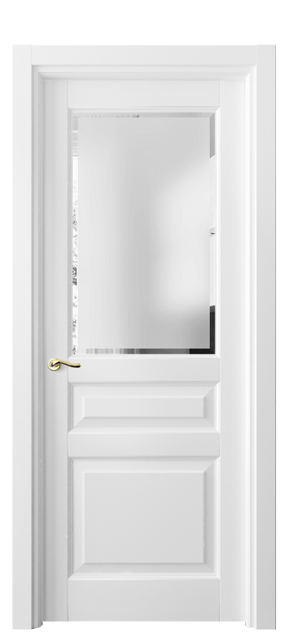 Дверь межкомнатная Лигнум 0710 Матовый белоснежный Сатинированное стекло с фацетом Гладкий наличник МБЛ Цена 101099 ₽ Наличники уже входят в базовый комплект. Фабрика дверей Волховец 8 (800) 551 43 19 Межкомнатная дверь Лигнум 0710 Матовый белоснежный Сатинированное стекло с фацетом Цена 101099 ₽ | Volhovec