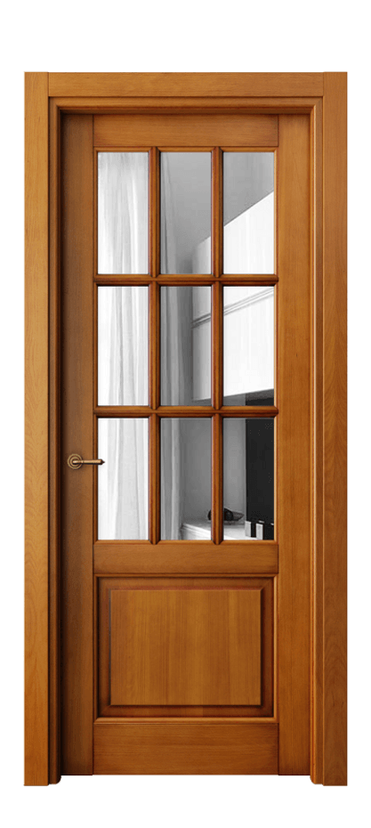 Межкомнатная дверь Toscana Grigliato 6312 Бук светлый с патиной Двустороннее зеркало, триплекс Цена 128199 ₽ | Volhovec