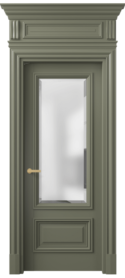 Дверь межкомнатная Antique 7306 Бук оливковый тёмный Сатинированное стекло с фацетом, 6 мм КЭП + Объёмный фриз + Карниз БОТ Цена 124183 ₽ Наличники уже входят в базовый комплект. Фабрика дверей Волховец 8 (800) 551 43 19 Межкомнатная дверь Antique 7306 Бук оливковый тёмный Сатинированное стекло с фацетом, 6 мм Цена 124183 ₽ | Volhovec
