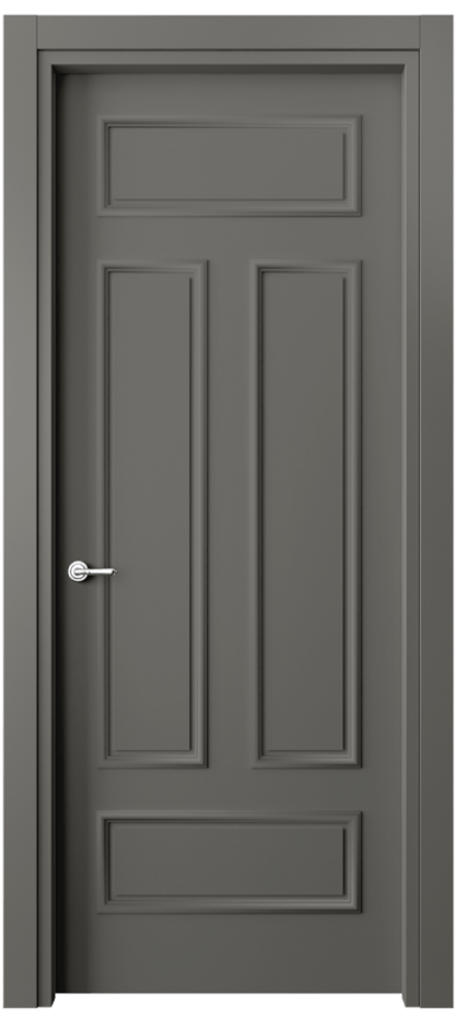 Межкомнатная дверь Paris 8143 Матовый классический серый  Цена 67979 ₽| Volhovec