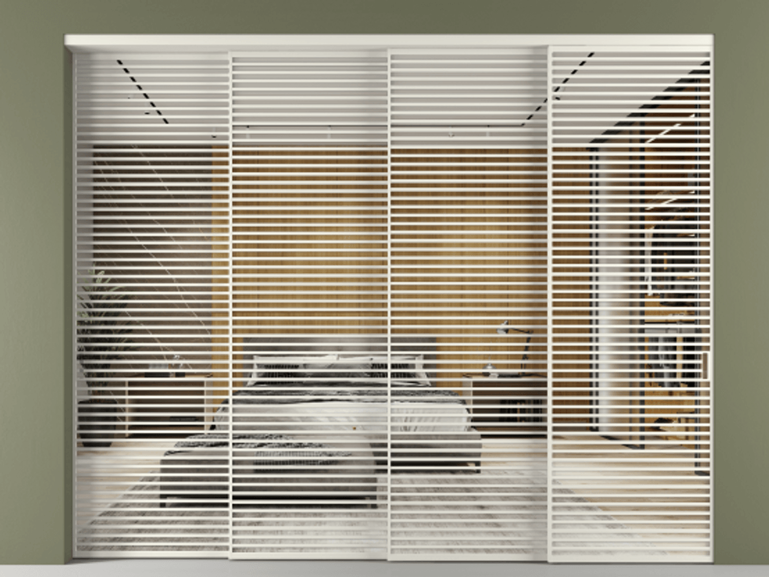 Перегородка Formato внутри проёма телескопик синхро 3 АЛПР 040.07 Алюминий Белый Двустороннее зеркало, триплекс 6 мм, триплекс 6 мм. Скрытый короб БЕЛ Цена 822700 ₽ 1. Полотно 4 шт. (800/2100 мм)
2. Комплект установки раздвижной системы
3. Базовый комплект фурнитуры
4. Комплект фурнитуры телескопик синхро-3
5. Ручка RONDO
. Фабрика дверей Волховец 8 (800) 551 43 19 Перегородка Formato внутри проёма телескопик синхро 3 АЛПР 040.07 Алюминий Белый Двустороннее зеркало, триплекс 6 мм, триплекс 6 мм Цена 822700 ₽ | Volhovec