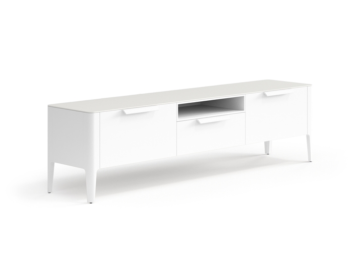 Мебель ТВ тумба Piega. Цвет Матовый светло-серый. Материал Гладкая эмаль. Коллекция ТВ тумба Piega. Фото. Мебель ТВ тумба Piega. Цвет Матовый светло-серый. Материал Гладкая эмаль. Коллекция ТВ тумба Piega. Картинка.