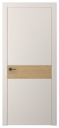 Дверь межкомнатная АКП 4221 ПЭТБ. Цвет ПЭТ тёплый-белый. Материал ПЭТ. Коллекция Freedom. Картинка.