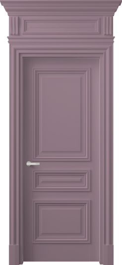 Дверь межкомнатная 7305 Пастельно-фиолетовый RAL 4009. Цвет RAL Пастельно-фиолетовый RAL 4009. Материал Гладкая эмаль. Коллекция Антик. Картинка.