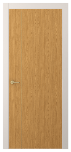 Дверь межкомнатная АКП 4201 ВНД Ванильный дуб. Цвет Ванильный дуб. Материал Ламинатин. Коллекция Фридом. Картинка.