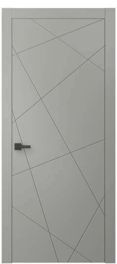 Межкомнатная дверь 8048 МНСР. Цвет Матовый нейтральный серый. Материал Гладкая эмаль. Коллекция Linea. Фото. Дверь межкомнатная 8048 МНСР. Цвет Матовый нейтральный серый. Материал Гладкая эмаль. Коллекция Linea. Картинка.