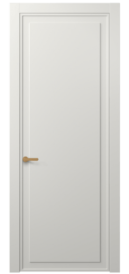 Дверь межкомнатная АКП 8602 МСР. Цвет Матовый серый. Материал Гладкая эмаль. Коллекция Фрэйм. Картинка.