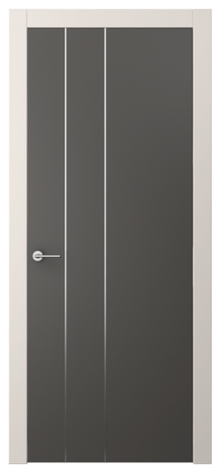 Межкомнатная дверь АКП 4203 ПЭГФ. Цвет ПЭТ графитовый. Материал ПЭТ. Коллекция Freedom. Фото. Дверь межкомнатная АКП 4203 ПЭГФ. Цвет ПЭТ графитовый. Материал ПЭТ. Коллекция Freedom. Картинка.
