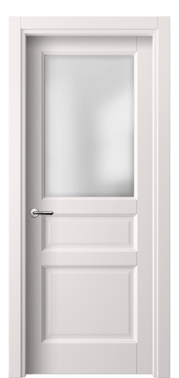 Дверь межкомнатная 1432 ПЭКС САТ. Цвет ПЭТ кремово-серый. Материал ПЭТ. Коллекция Galant. Картинка.