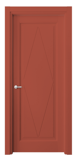 Дверь межкомнатная 6341 NCS S 3040-Y80R. Цвет NCS NCS S 3040-Y80R. Материал Гладкая эмаль. Коллекция Тоскана Ромбо. Картинка.