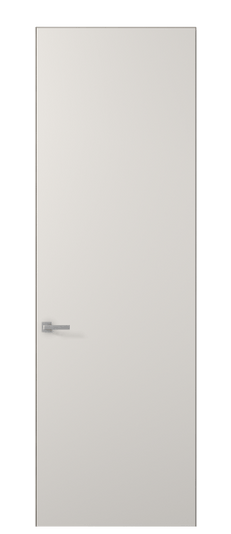 Дверь межкомнатная 0010 МПБЛ. Цвет Матовый пудровый белый. Материал Гладкая эмаль. Коллекция Planum. Картинка.