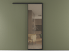 Перегородка Формато вдоль стены 1 створка